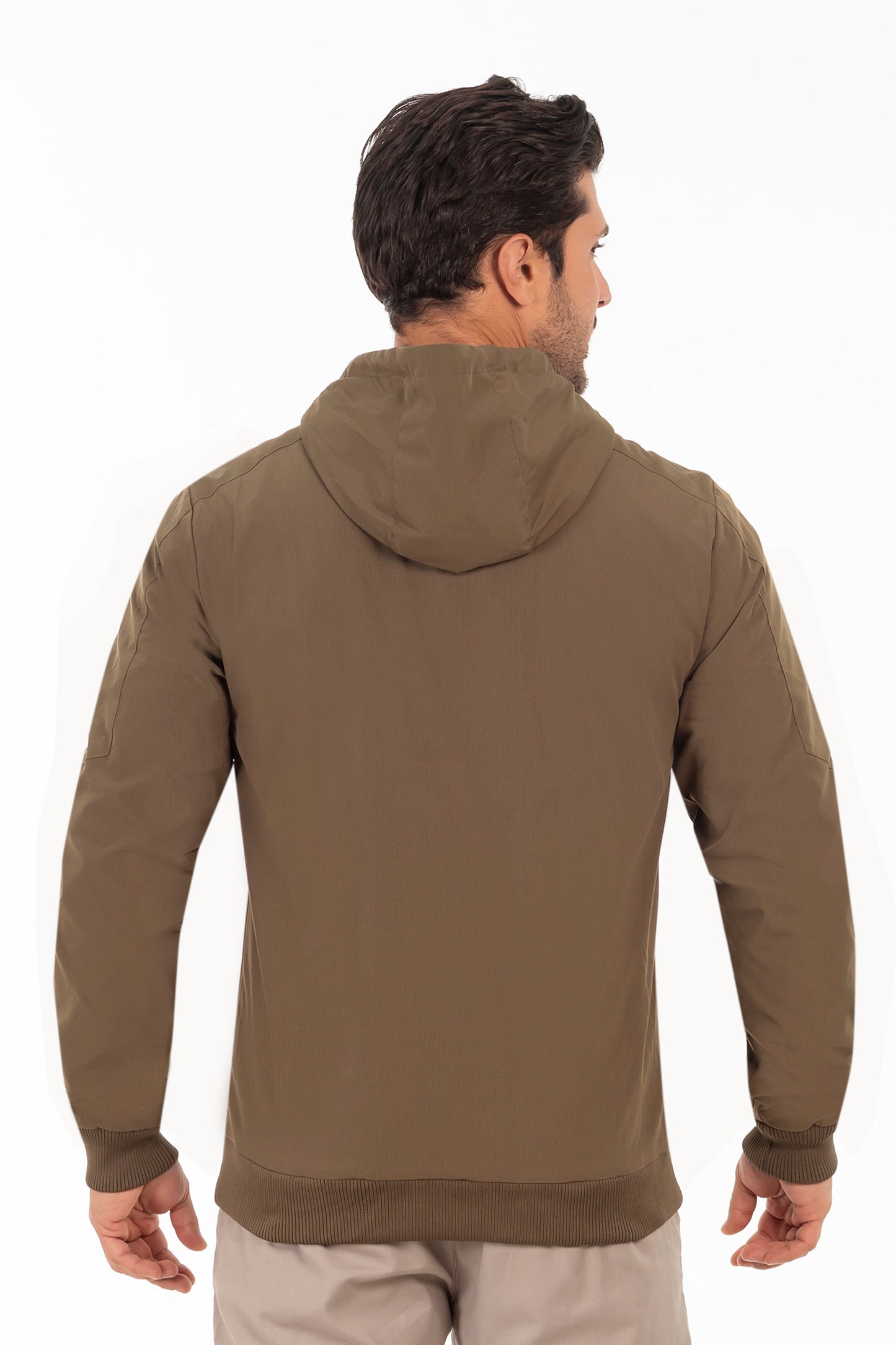 Cortaviento Reversible Flip Verde Oliva Gangster