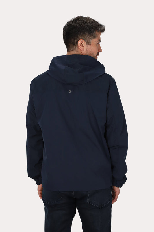 Cortaviento Reversible Boreal Azul Marino Gangster