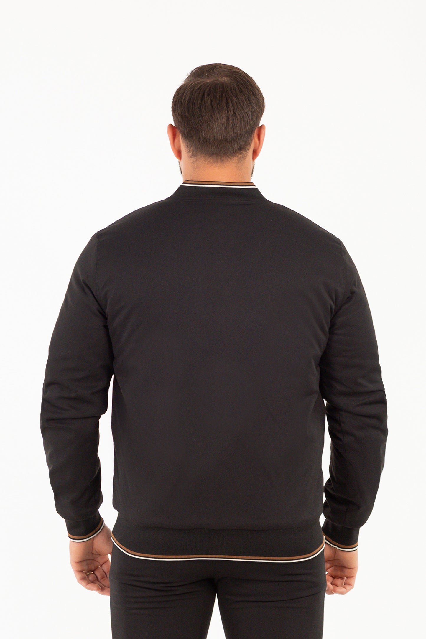 Chaqueta Bomber Neutral Negro