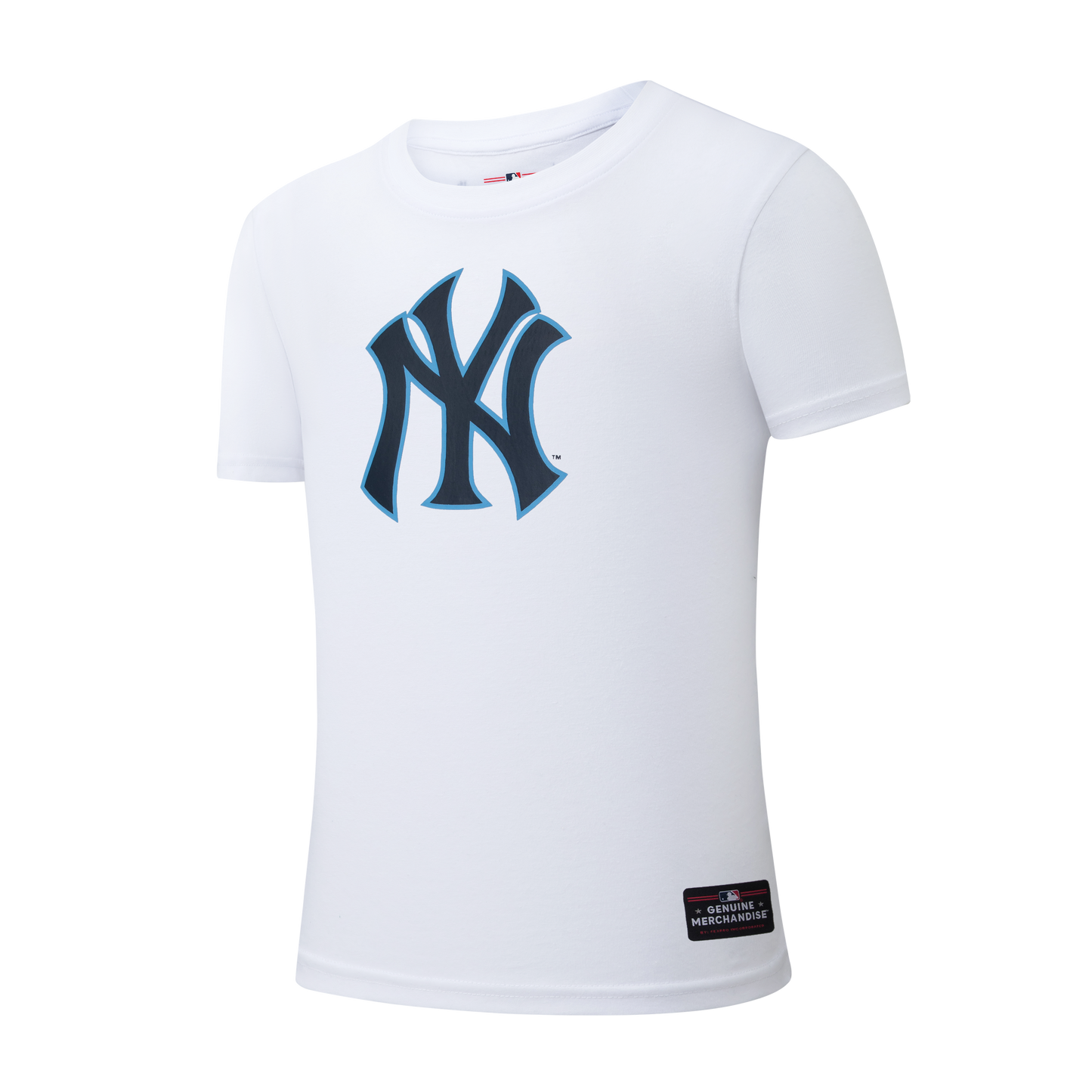 Polera MLB Yankees Circle Blanco