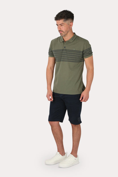 Short Bermuda Canvas Rest Negro  Gangster
