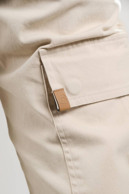 Pantalon Jogger Canvas Recruit Beige Gangster - Gangster