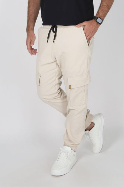 Pantalon Jogger Canvas Recruit Beige Gangster - Gangster