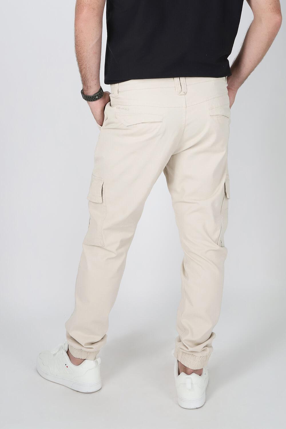 Pantalon Jogger Canvas Recruit Beige Gangster - Gangster