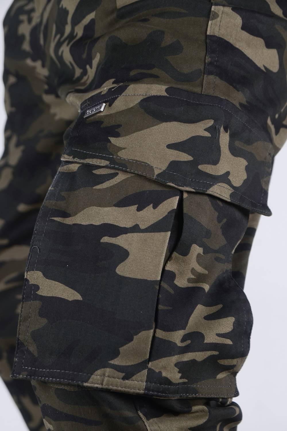 Pantalon Jogger Canvas Tradicional Militar Gangster - Gangster