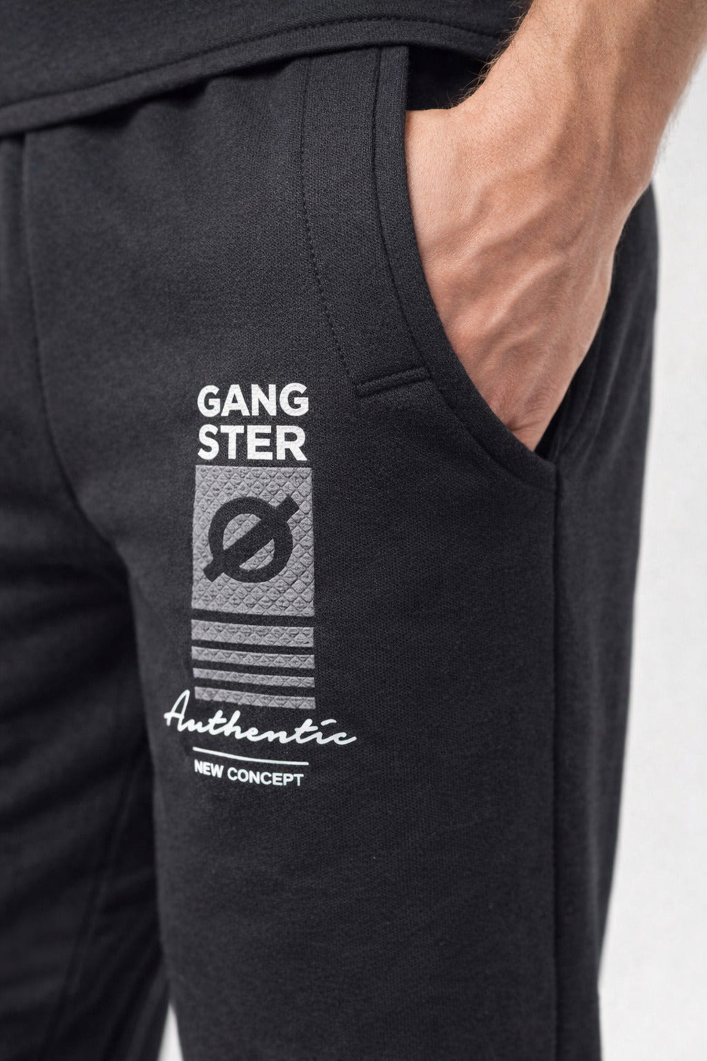 Plus Buzo Jogger Drift Negro