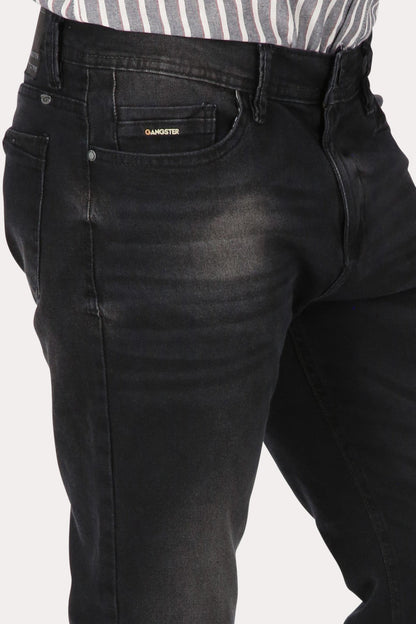 Pantalon  Denim 0 Negro  Gangster