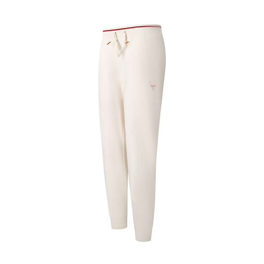 Pantalon Jogger NBA Chicago Bulls Metallic Flow Blanco