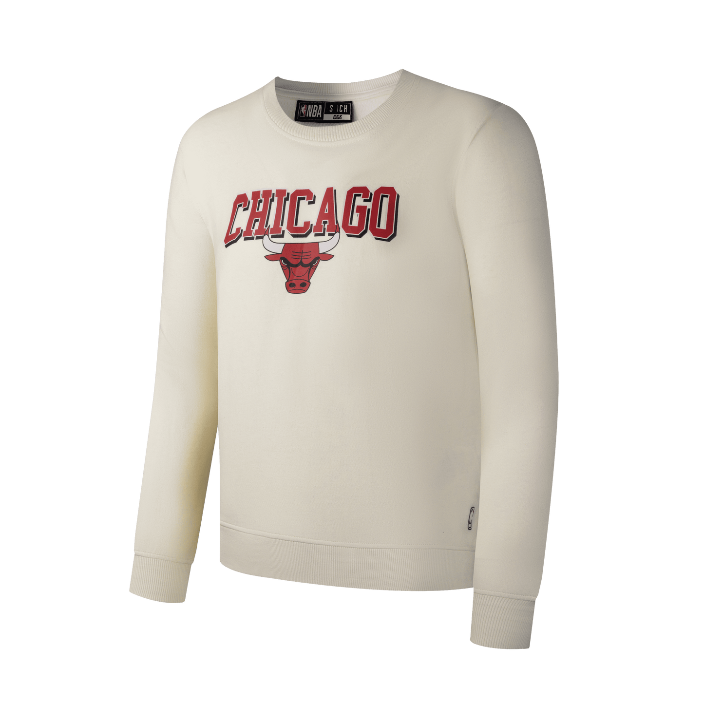 Poleron Crew NBA Chicago Bulls Beige