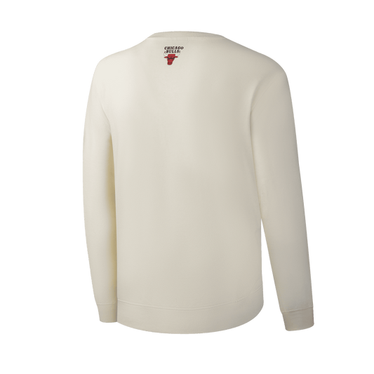 Poleron Crew NBA Chicago Bulls Beige