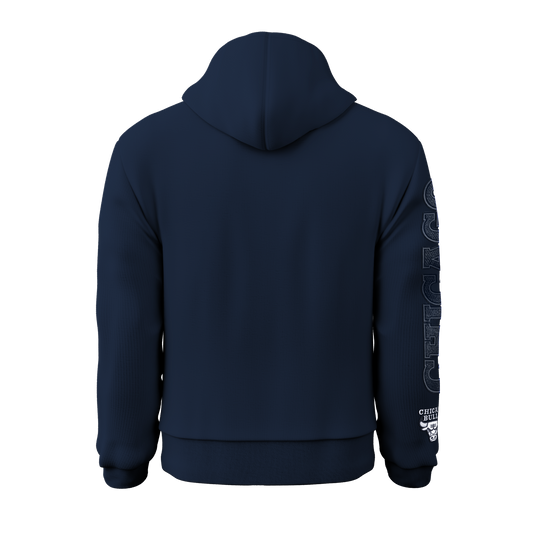 Poleron NBA Chicago Bulls  Azul