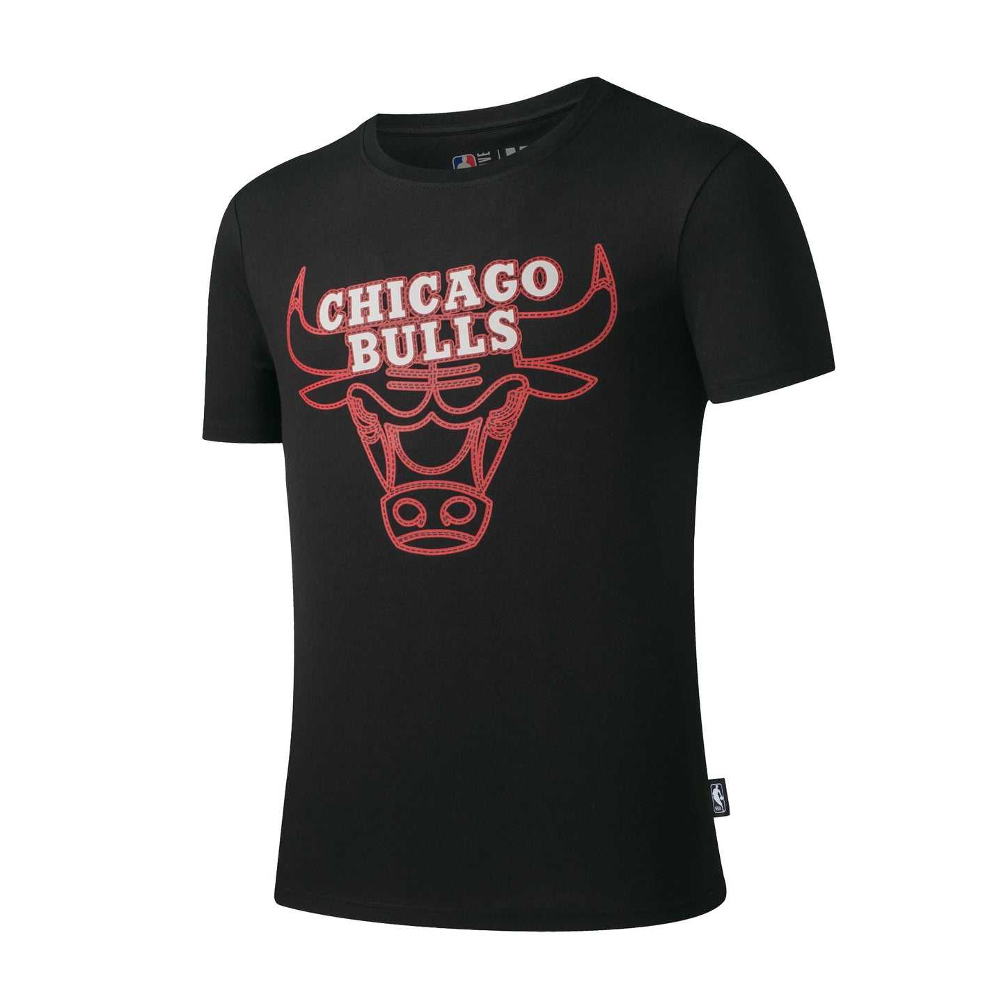 Teen Polera NBA Chicago Bulls Power Negro