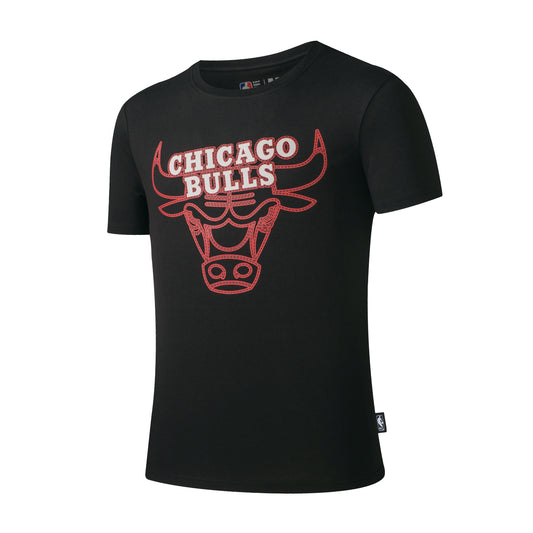 Teen Polera NBA Chicago Bulls Power Negro