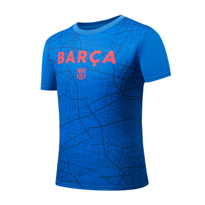 Polera Barcelona One Celeste