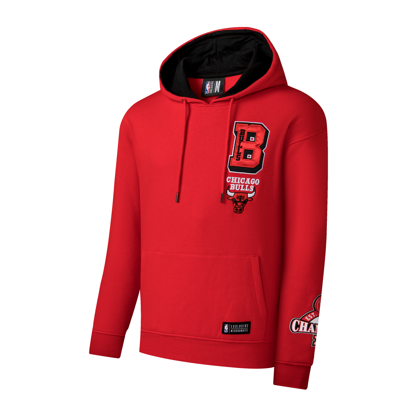 Poleron NBA Chicago Bulls  Rojo