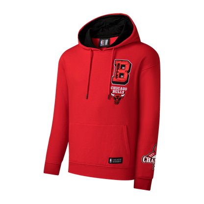 Poleron NBA Chicago Bulls  Rojo