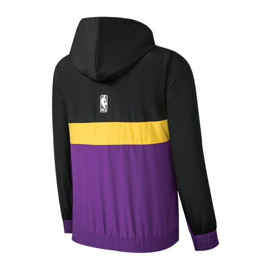 Cortaviento NBA Lakers Warm-up Morado