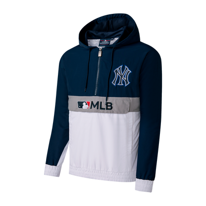 Cortaviento MLB Yankees BlancoThe Label Company