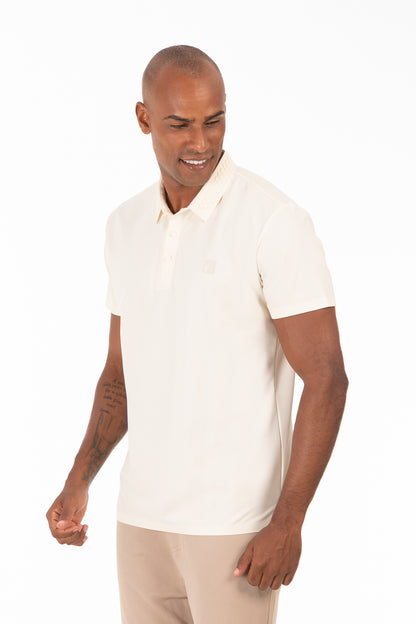 Polera Polo Poliamida Rockway Beige
