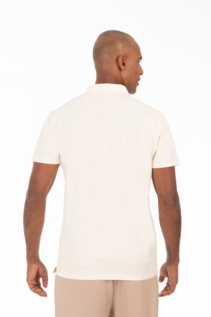 Polera Polo Poliamida Rockway Beige