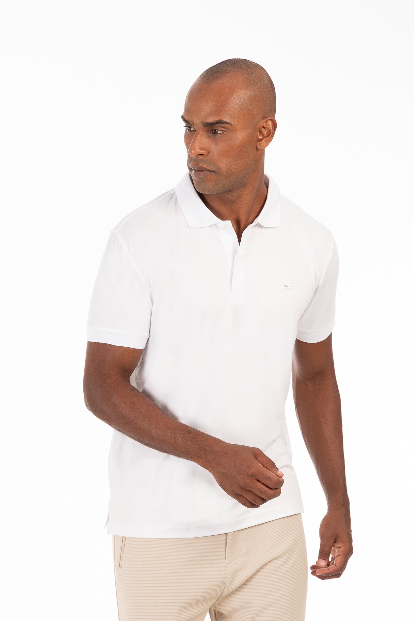 Polera Polo Jeff Blanco