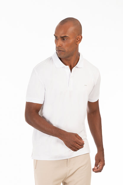 Polera Polo Jeff Blanco