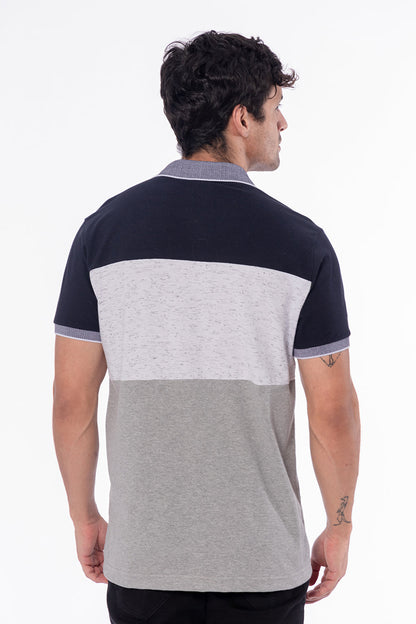 Plus Polera Cuello Academy Azul Gangster