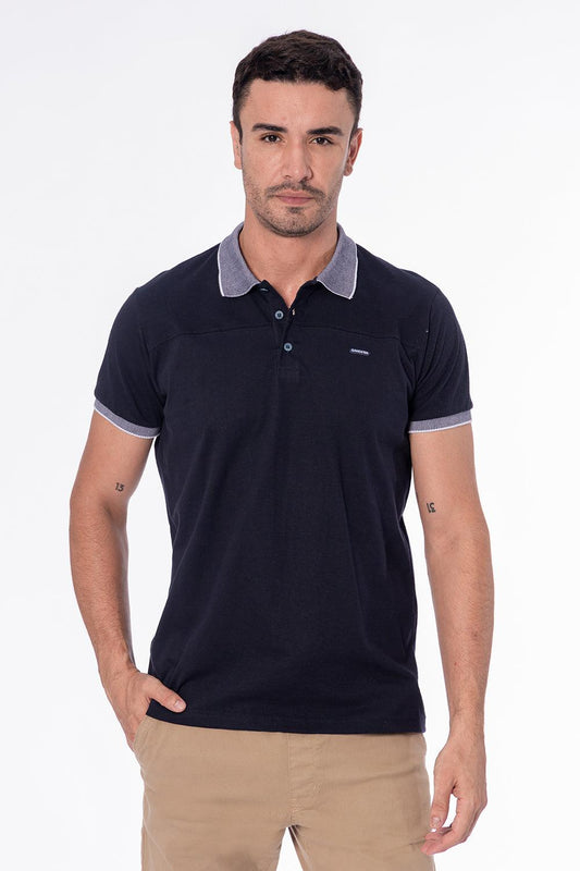 Polera Polo Vintage Azul Gangster - Gangster