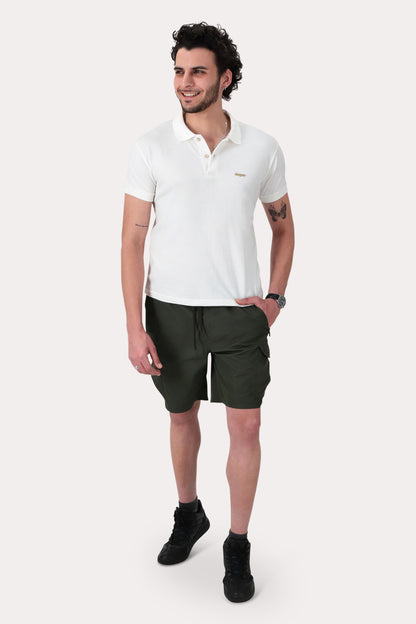 Polera Polo  Civic Blanco