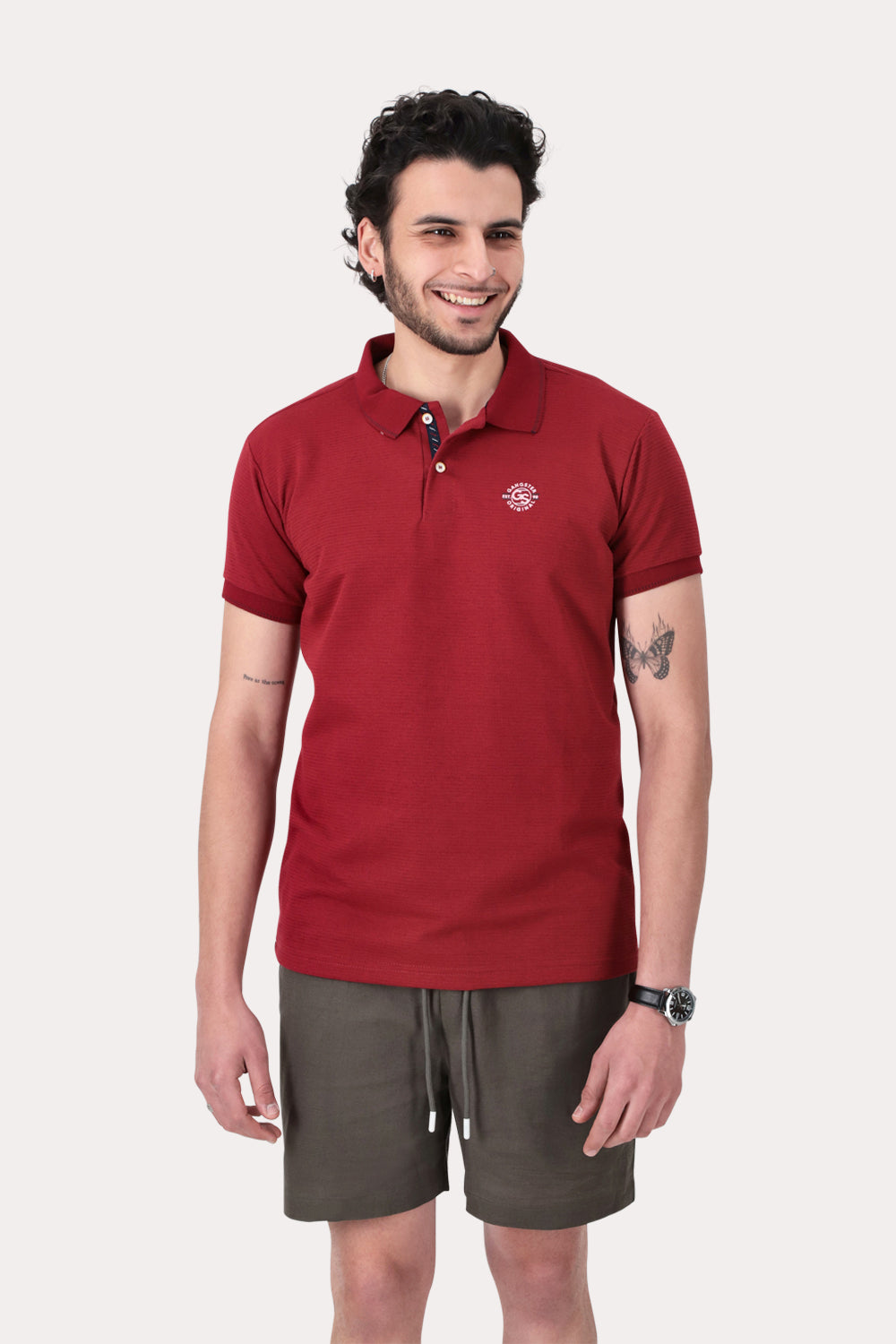 Polera Polo  Expo Rojo