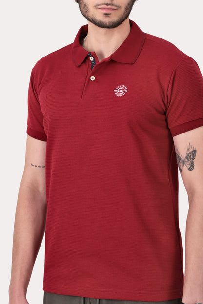 Polera Polo  Expo Rojo