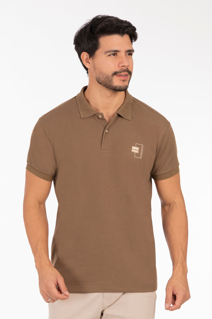 Polera Polo  Gallery Marron