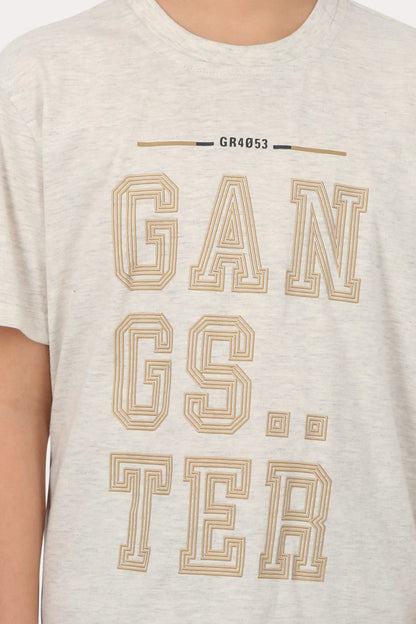 Teen Polera Mc Básica  Mundau Beige  Gangster