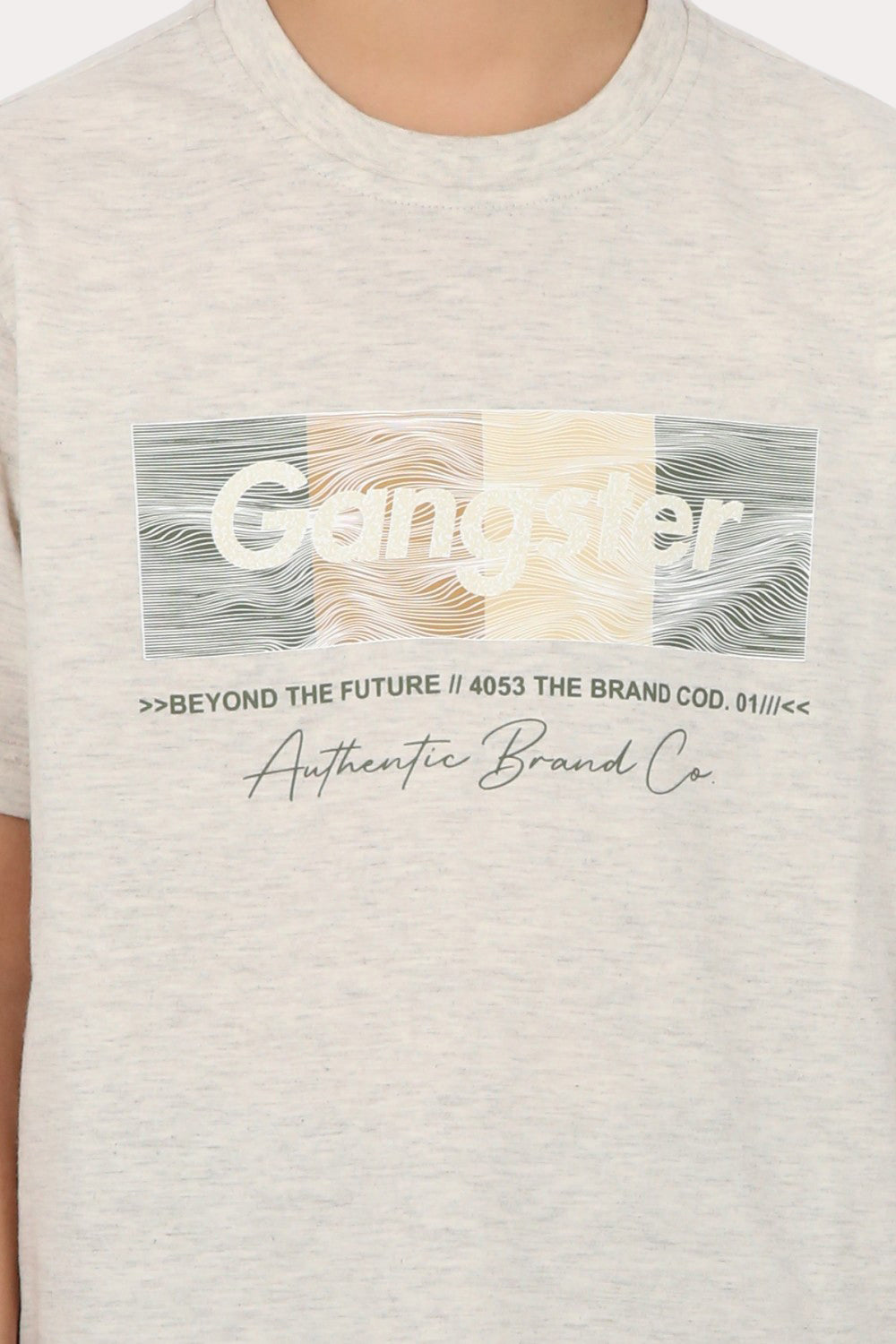 Teen Polera Mc Básica  Cumbuco Negro Gangster