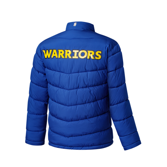 Chaqueta NBA Golden State Celeste