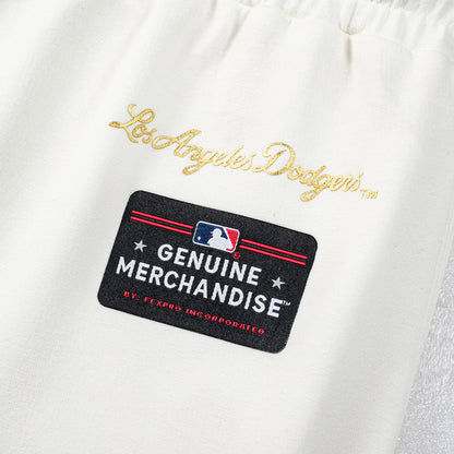 Pantalon Jogger MLB Dodgers Blanco The Label Company