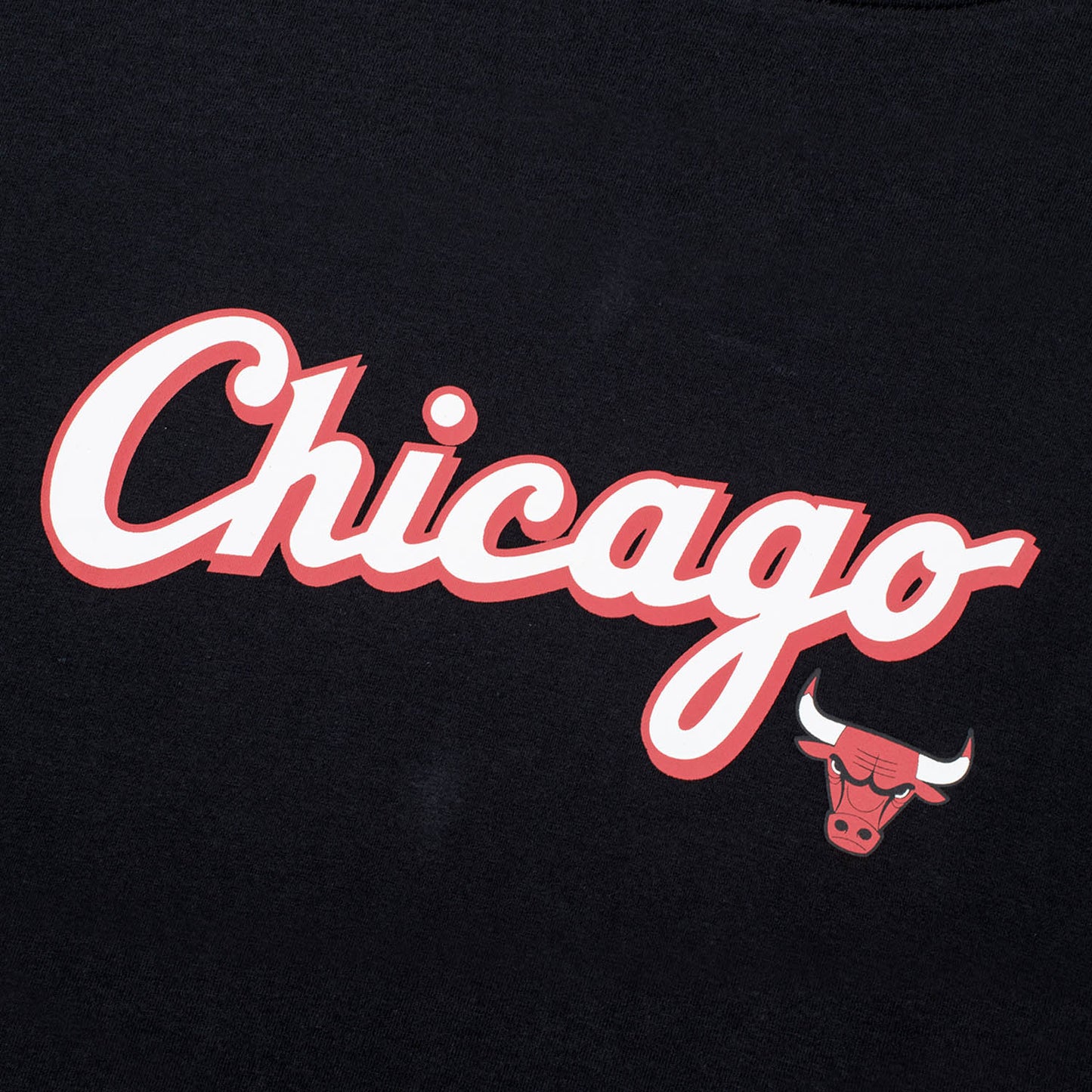 Polera Mc NBA Chicago Bulls Negro