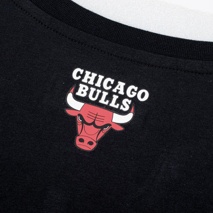 Polera Mc NBA Chicago Bulls Negro