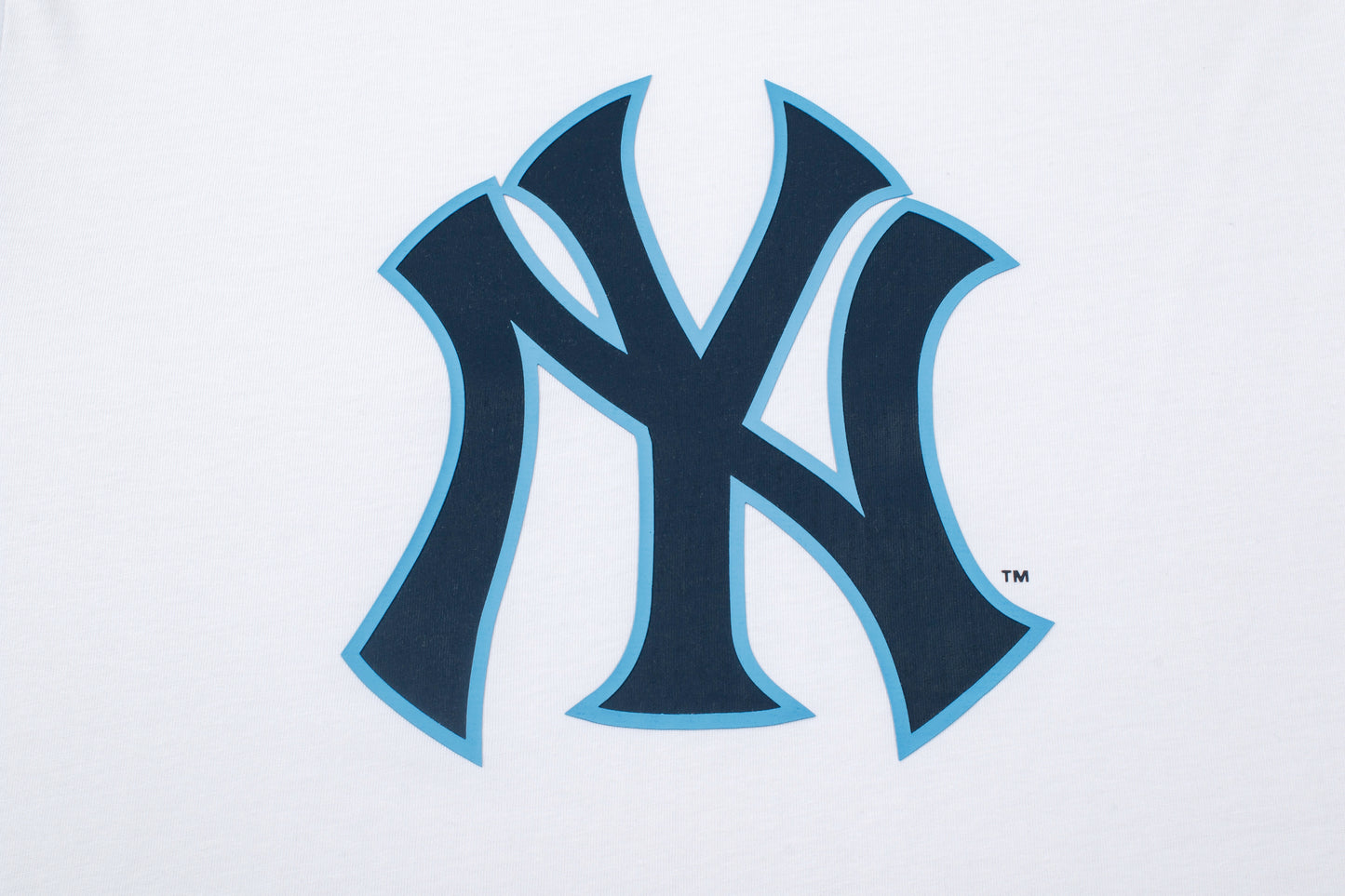 Polera MLB Yankees Circle Blanco