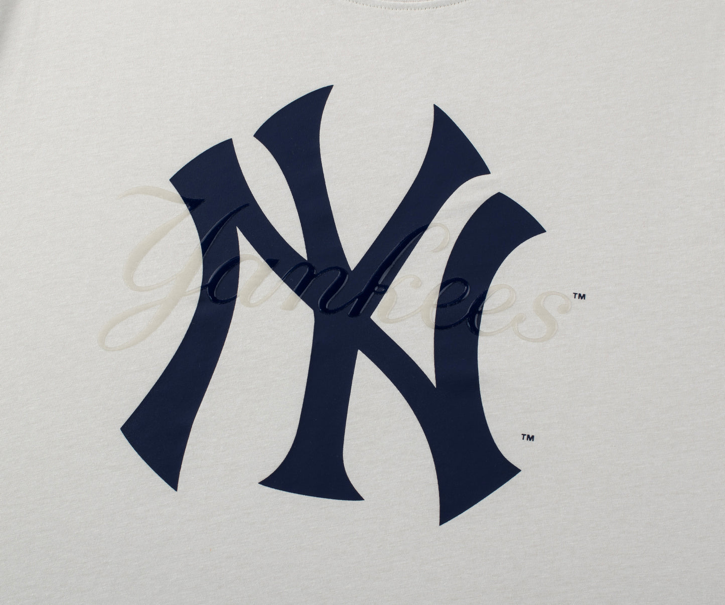 Polera MLB Yankees Field Blanco