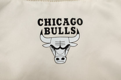 Chaqueta NBA Chicago Bulls Logo Gloss Blanco
