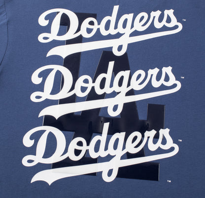 Polera MLB Dodgers Hardball celeste