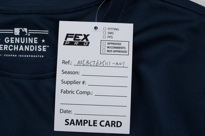 Polera Mc MLB Yankees Costo Boxy Crop Top Mesh Azul