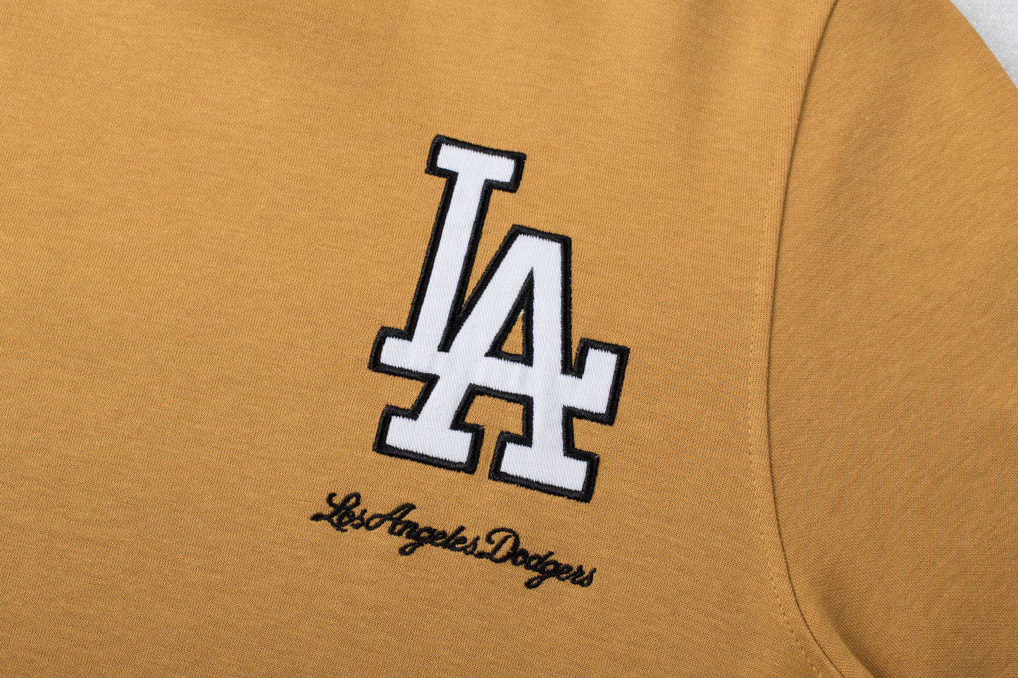 Poleron MLB Dodgers Mostaza