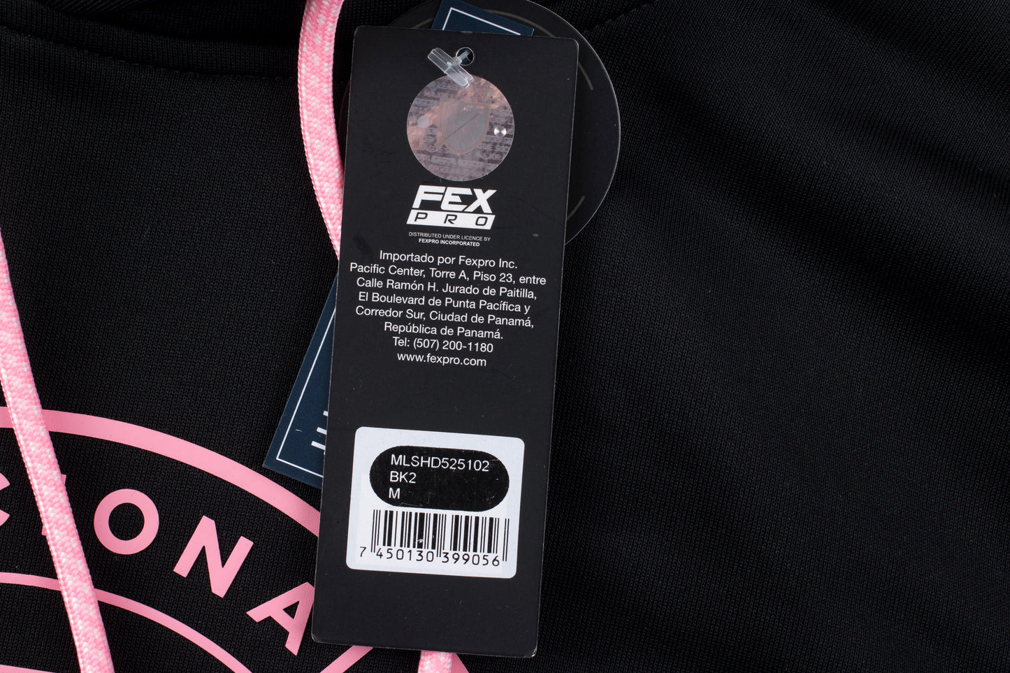 Poleron Inter Miami Logo Negro