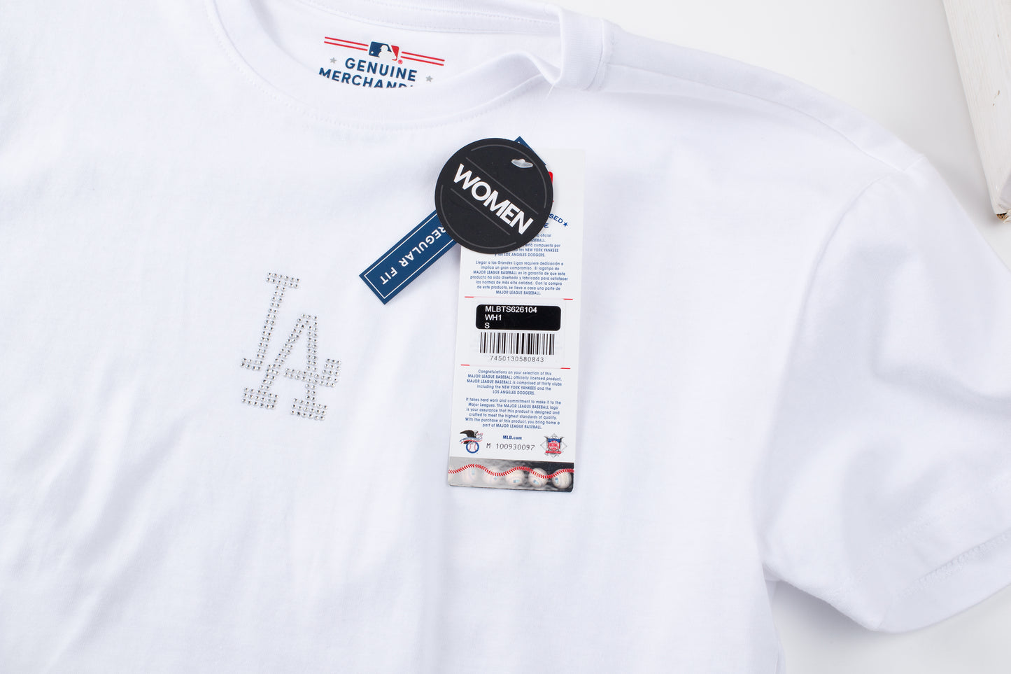Polera MLB Los Angeles Dodgers Blanco