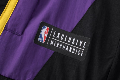 Cortaviento NBA Lakers Warm-up Negro