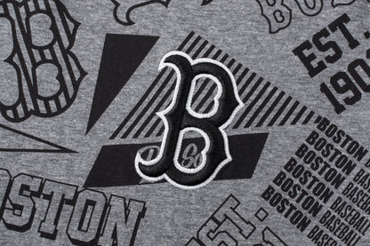 Polera MLB Red Sox Hit Gris