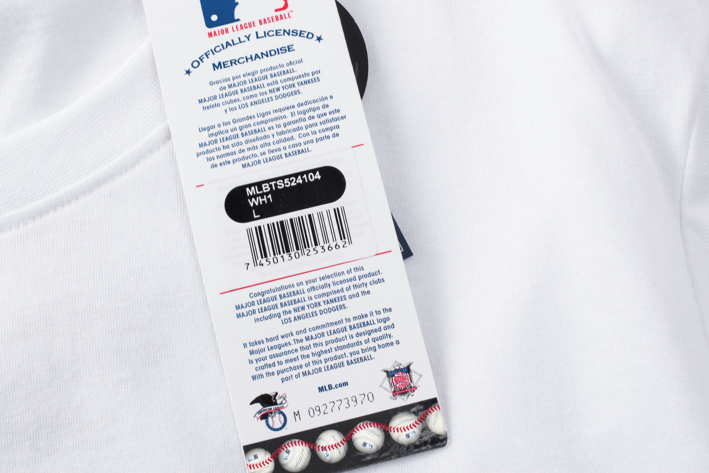 Polera MLB Yankees 162 Blanco