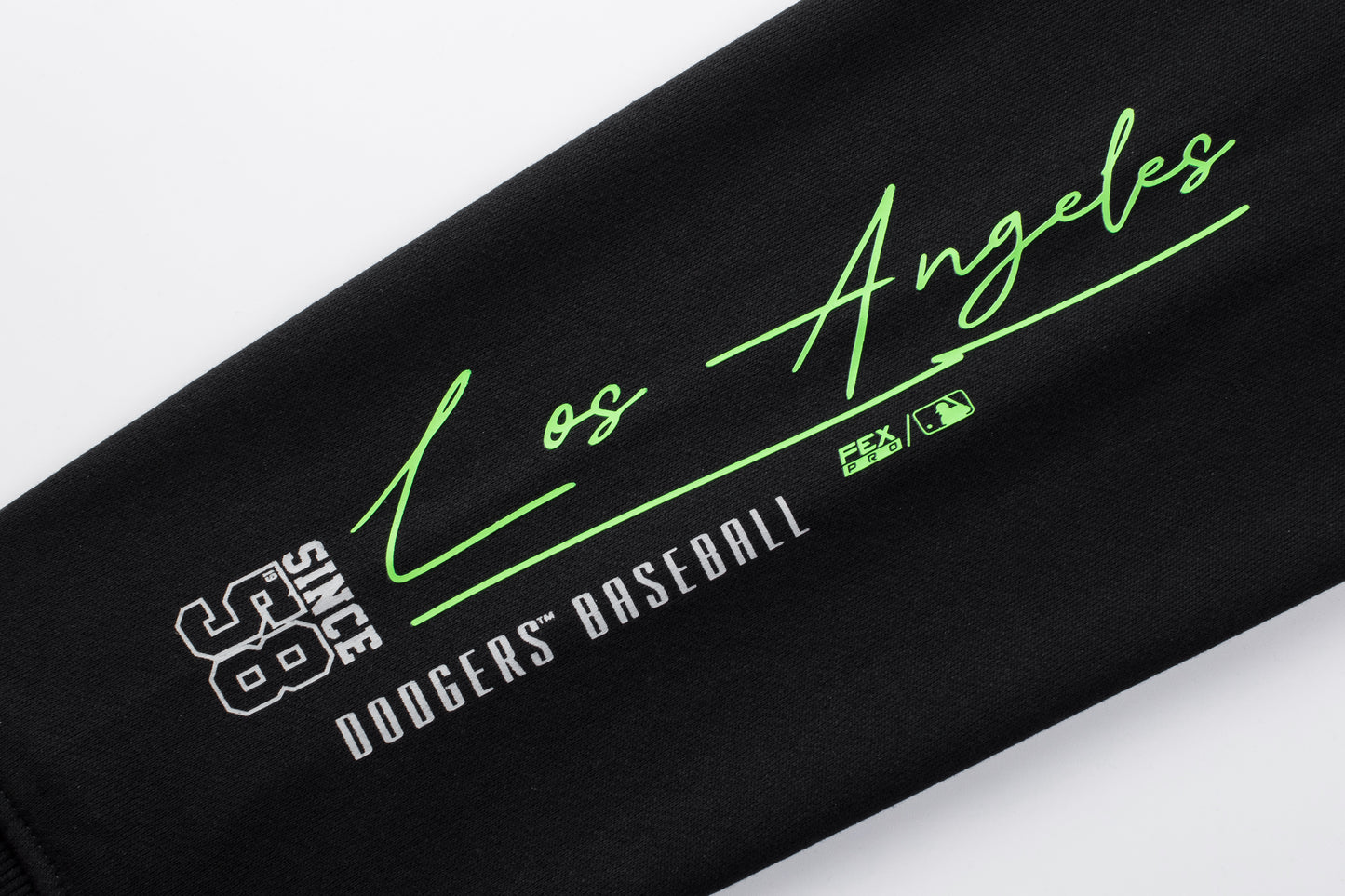 Poleron MLB Dodgers Draft Negro